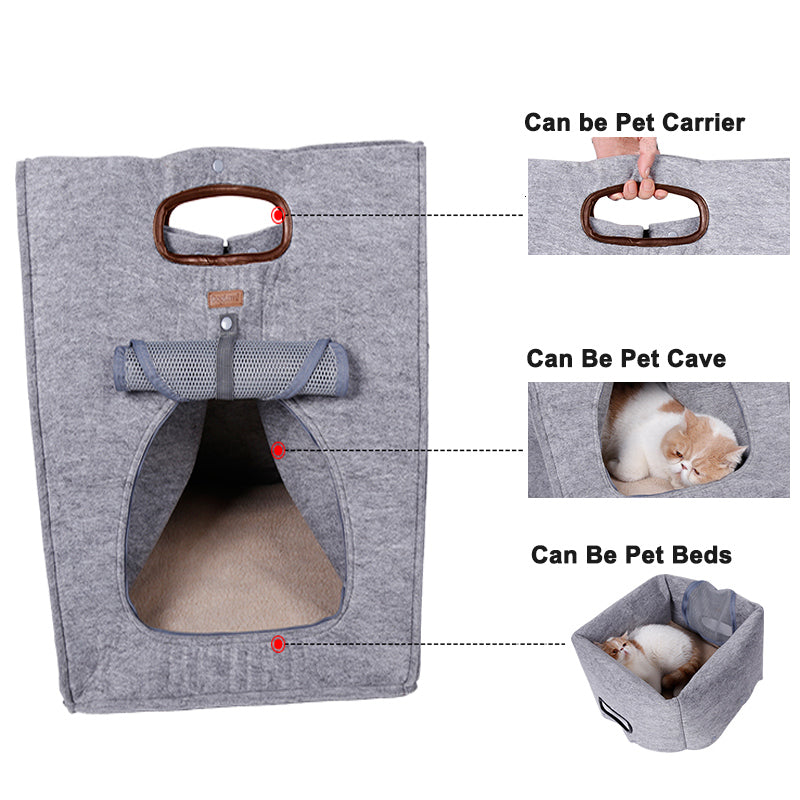 Multifunction Breathable Pet Carrier