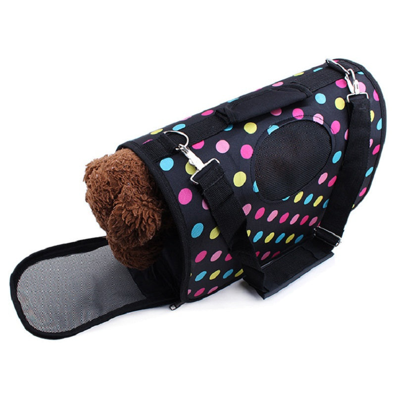 Colorful Polka Handy Pet Carrier