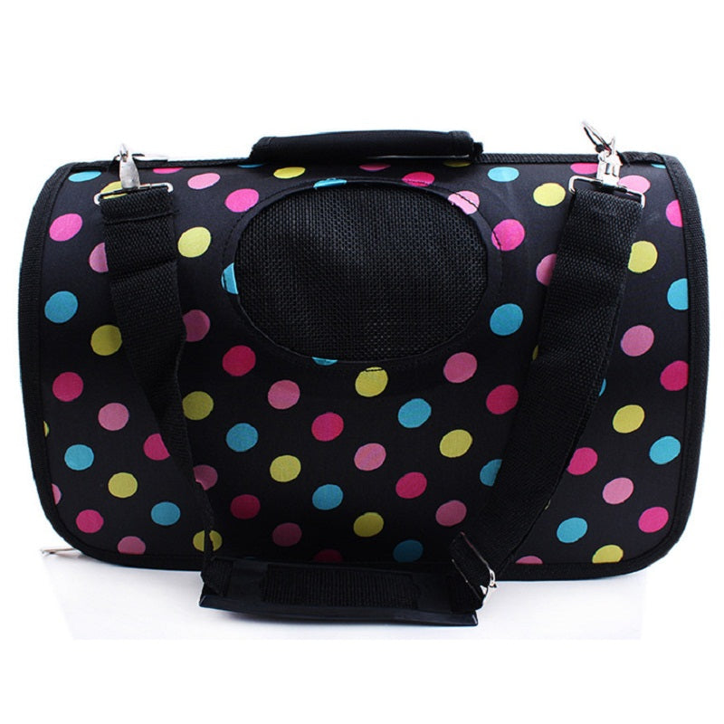Colorful Polka Handy Pet Carrier