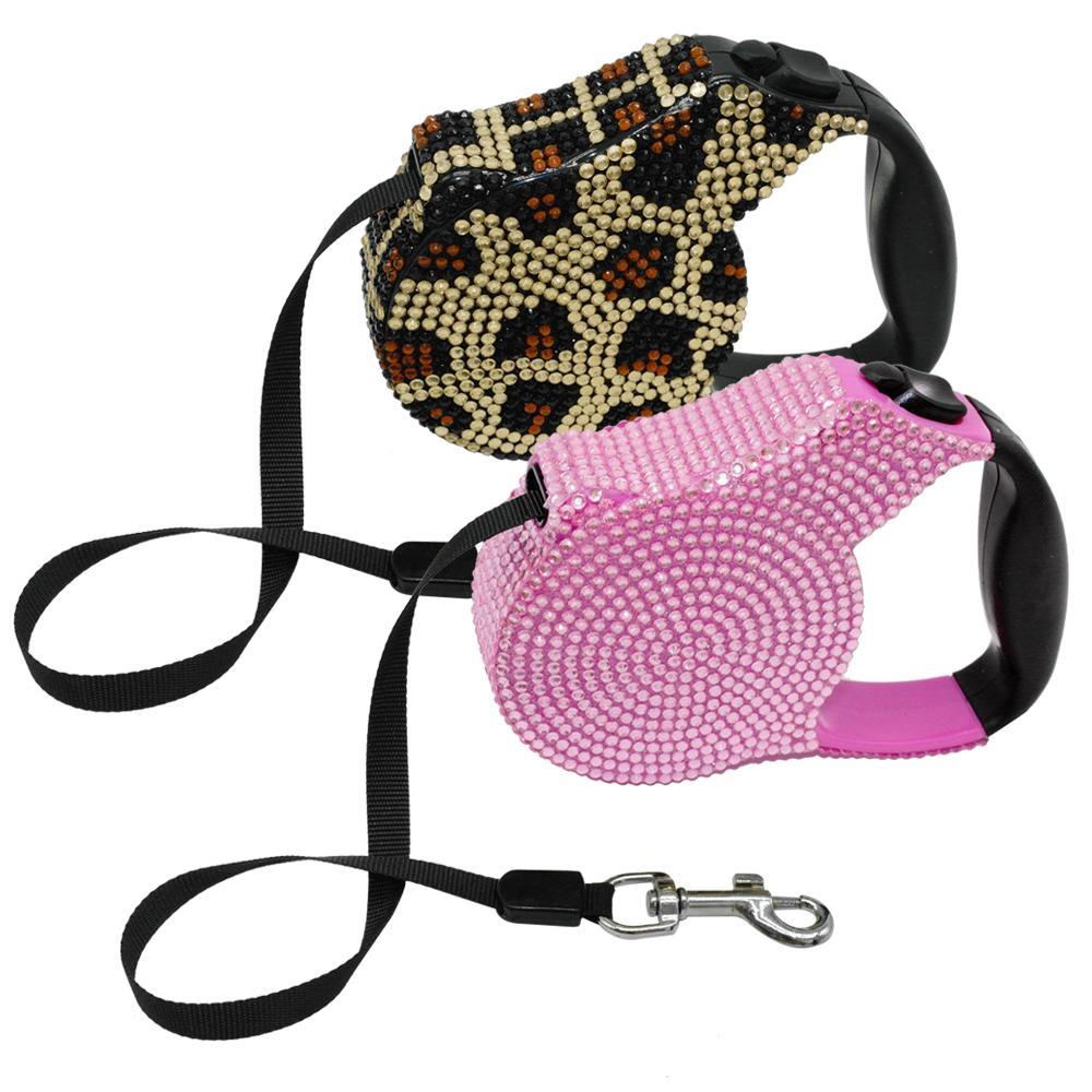 Rhinestone Dog Support Leash