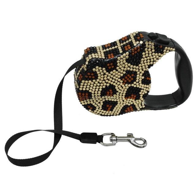 Rhinestone Dog Support Leash
