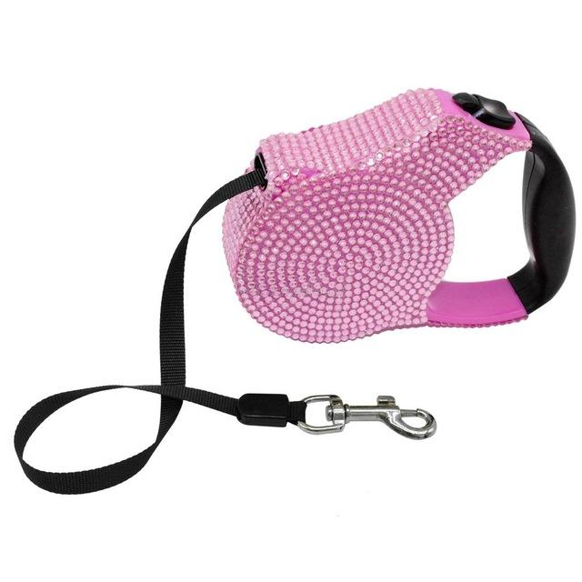 Rhinestone Dog Support Leash